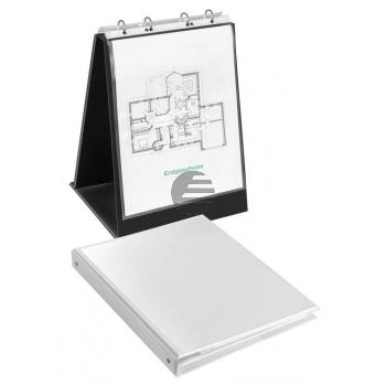 Veloflex Tisch-Flipchart A4 Hoch schwarz PVC
