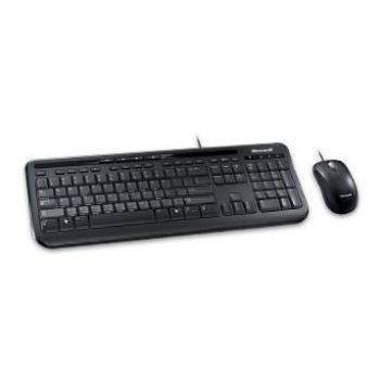 Microsoft Wired Desktop 600 400 dpi USB (DE) Tastatur + Maus