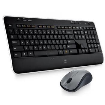 Logitech cordless Desktop Mk 520 Tastatur und Maus mit kabellosem USB Empfänger