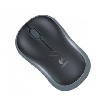 Logitech M185 Maus cordless Notebook Mouse USB black/grey