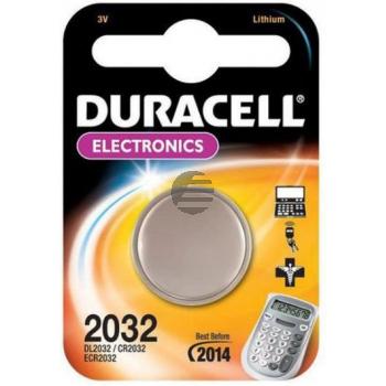 Duracell Knopfzelle DL2032 3 V Lithium