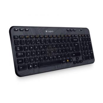 Logitech K360 Tastatur black schnurlos USB (DE)
