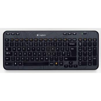 Logitech K360 Tastatur black schnurlos USB (DE)
