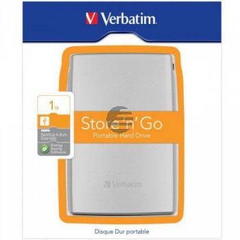 Verbatim 2,5 HDD Drive 1 TB USB 3.0 silver