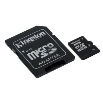 Kingston microSDHC-Card 8 GB class 4