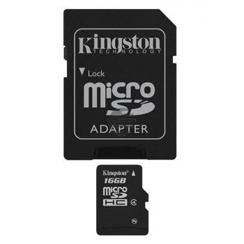 Kingston microSDHC-Card 16GB class 4