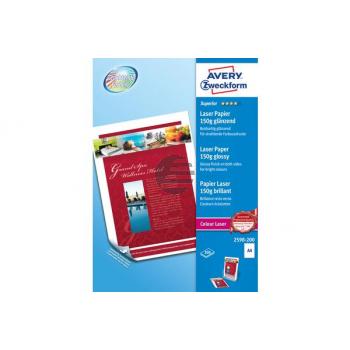 AVERY ZW. Premium Color Laser Paper A4 2598-200 150g 200 Blatt