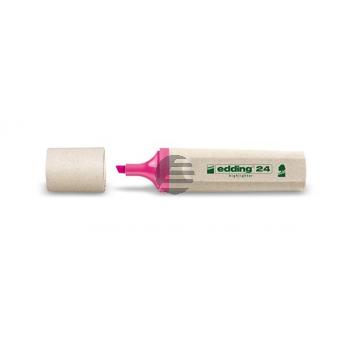 EDDING EcoLine Textmarker 24 2-5mm 4-24009 rosa