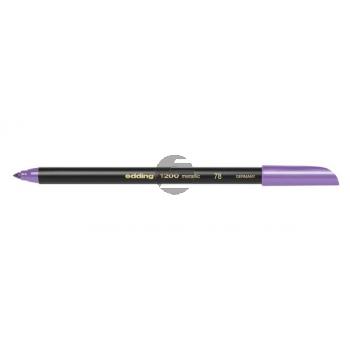 EDDING Faserschreiber 1200 1-3mm 1200-78 violett