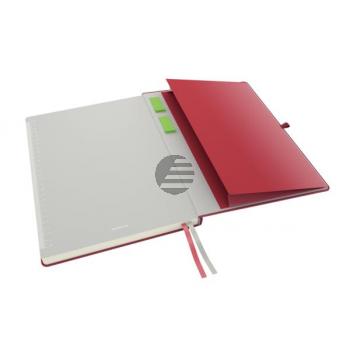 LEITZ Notizbuch Complete A4 44710025 kariert rot