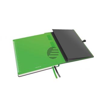 LEITZ Notizbuch Complete 187x244mm 44730095 kariert schwarz