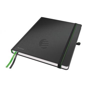 LEITZ Notizbuch Complete 187x244mm 44740095 liniert schwarz