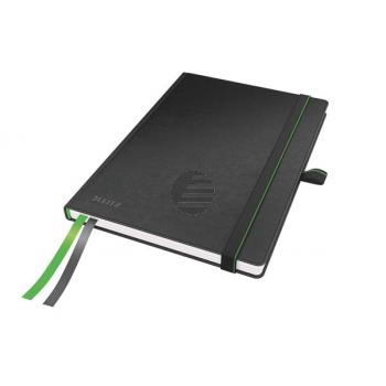LEITZ Notizbuch Complete A5 44770095 kariert schwarz