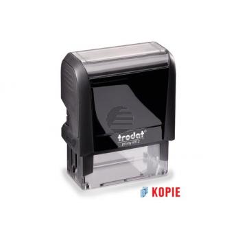 TRODAT Stempel Kopie 4912OFFIC blau/rot 47x18mm