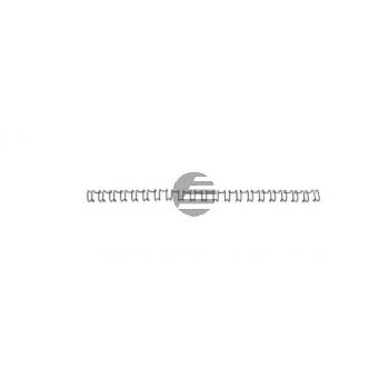 GBC Drahtbinderücken 14mm A4 IB165429 schwarz, 21 Ringe 100 Stück